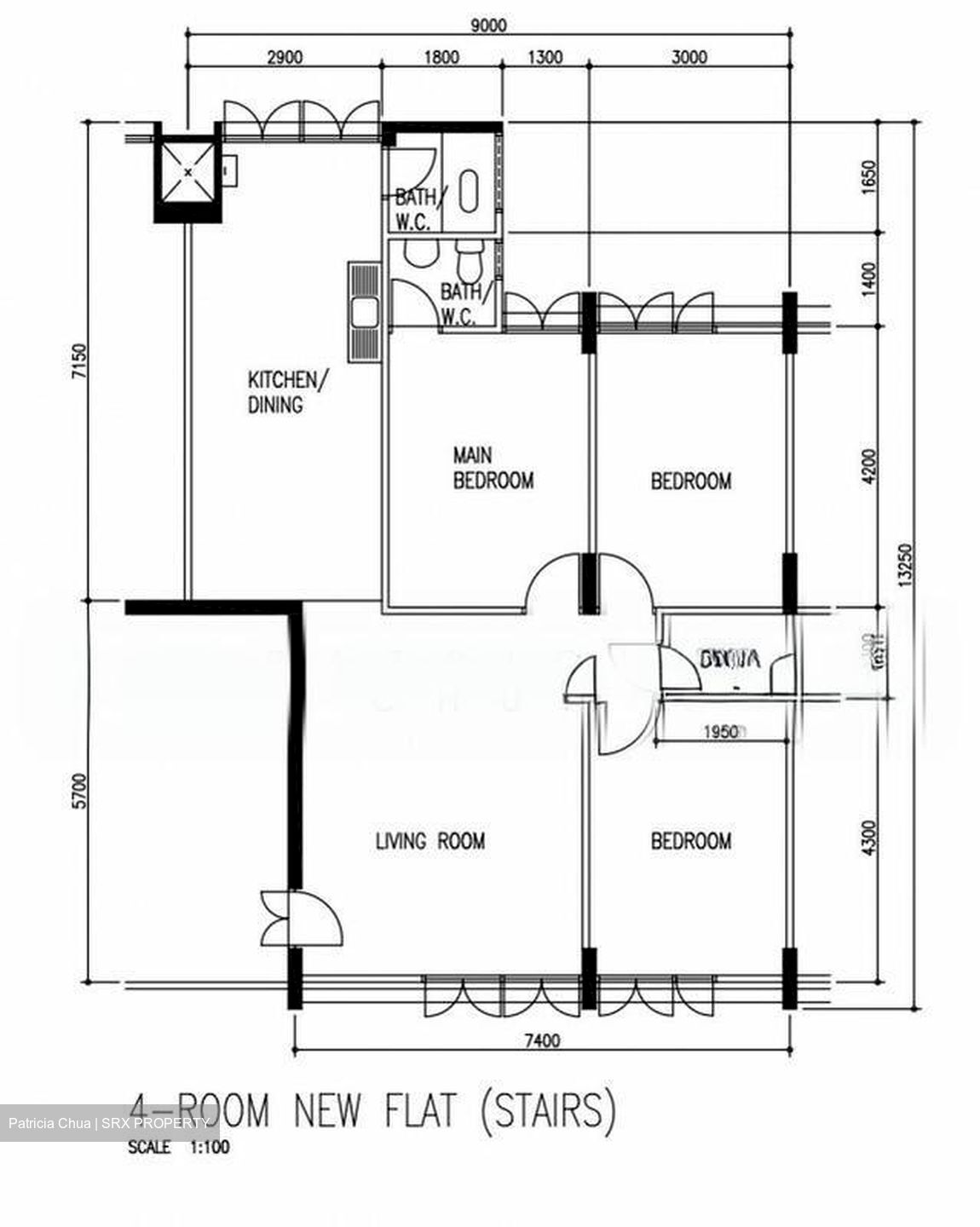 Blk 62 New Upper Changi Road (Bedok), HDB 4 Rooms #523035471